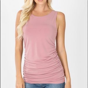 2 fOR $20🛍 BRAND NEW DUSTY ROSE SLEEVELESS TOP